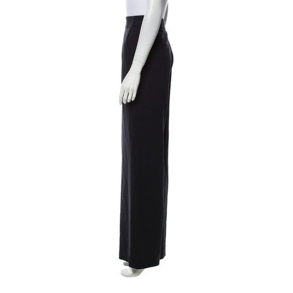 Giorgio Armani Black Wide-Leg Pants - Picture 2 of 8